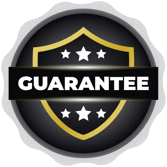 Original Alpha Surge guarantee seal