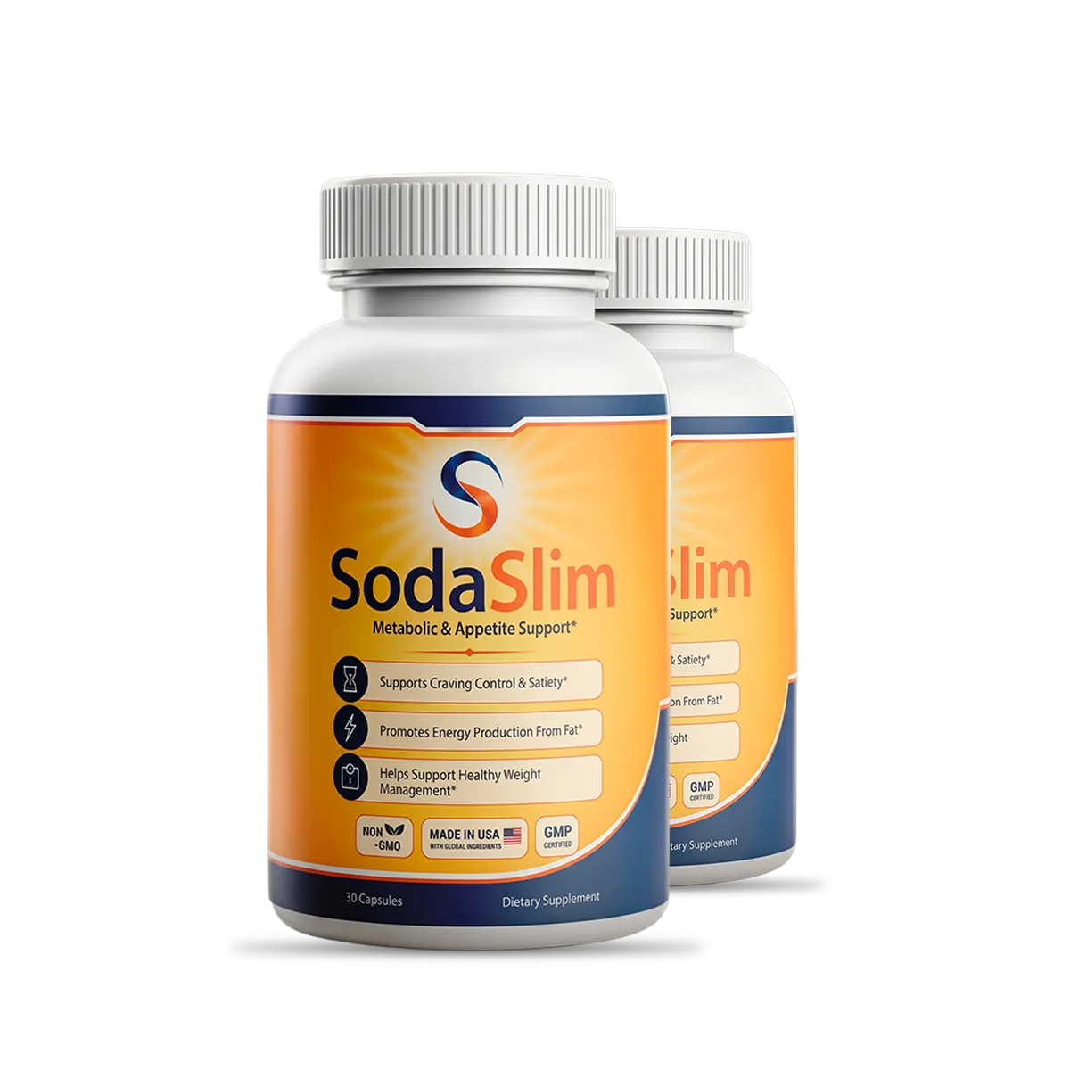 2 SodaSlim bottles