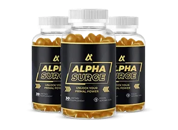 Alpha Surge three bottle package