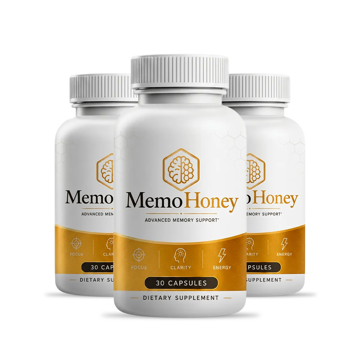 MemoHoney three bottle package