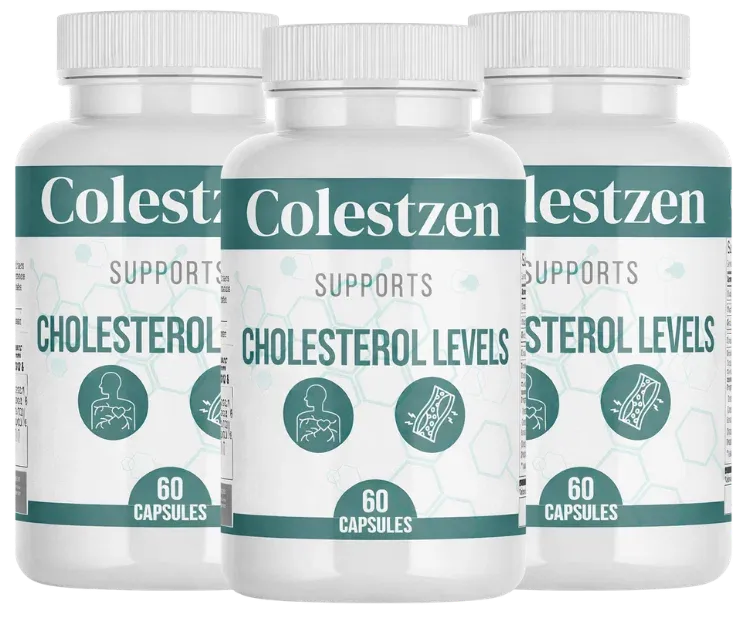 Three-bottle ColestZen package